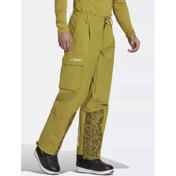 XL Mens - Adidas Pants Terrex 2 Layer Insulated Snow Tech Tracksuit Bottoms - Picture 12 of 13